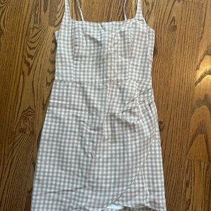 Gingham Checkered Dress